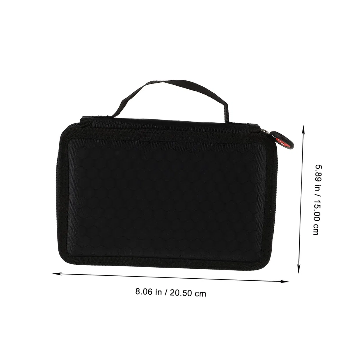 Manikürepinselhalter Aufbewahrungstasche Für Nagelpinsel Und Manikürewerkzeuge Tragbares Etui Für Nagelkunst-Werkzeuge Kompakt Für Zuhause Und Salon 20.50 X 13.00 X 4.00 cm