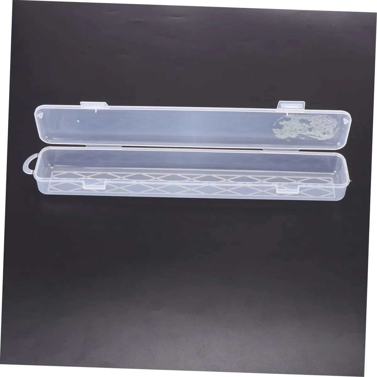 ORFOFE Wasserfarbenkasten aus Transparentem Kunststoff Multifunktionaler Pinsel Organizer mit Deckel Tragbare Aufbewahrungsbox für Pinsel und Zubehör zum Ordnen im Haushalt