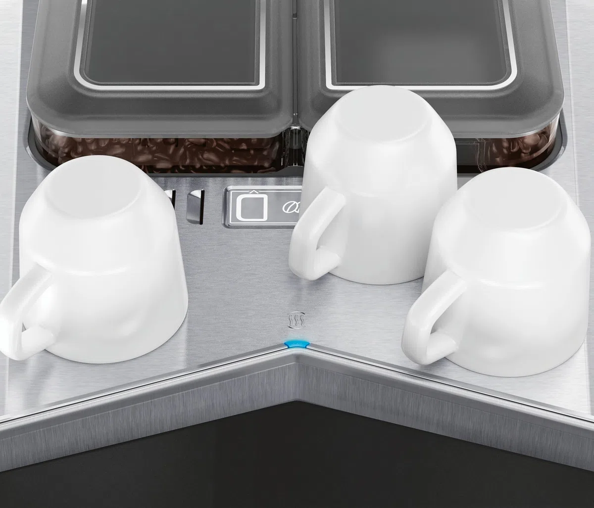 Siemens, TI9575X1DE, Kaffeevollautomat, EQ.9 plus connect s700, Home Connect App, baristaMode, Edelstahl