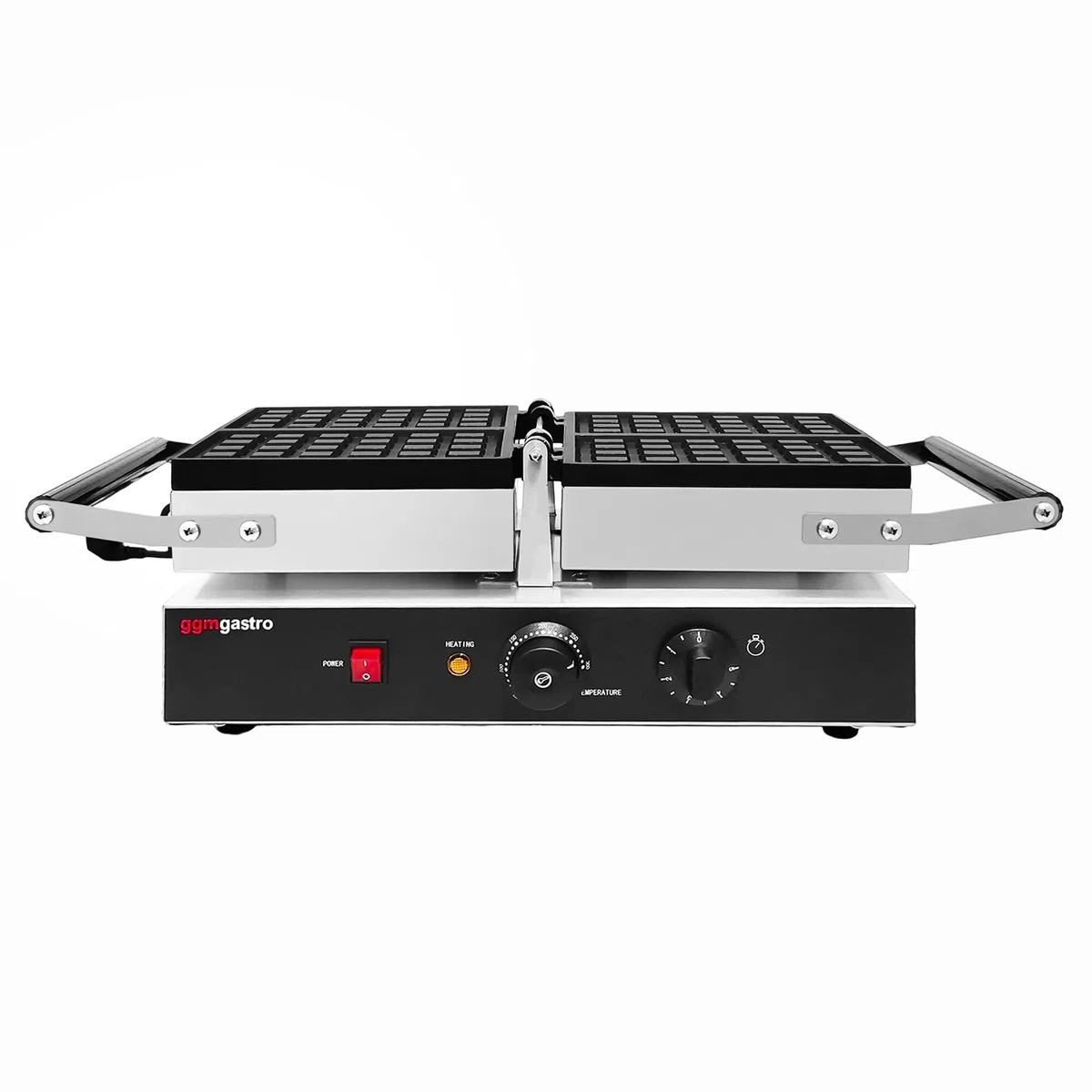 GGM Gastro Waffeleisen 1,6 kW für 2 Brüsseler Waffeln
