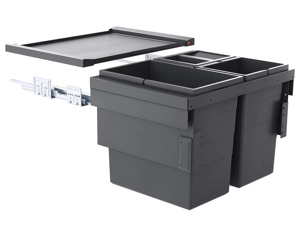 Hailo AS Cargo Synchro 600 3608631 Einbau Abfallsammler