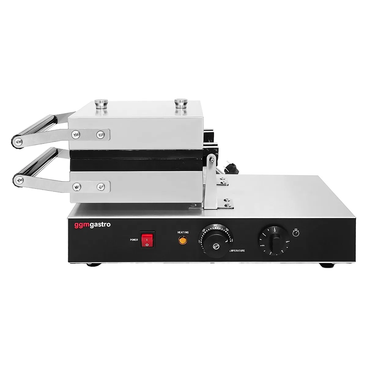 GGM Gastro Waffeleisen 1,6 kW für 2 Brüsseler Waffeln